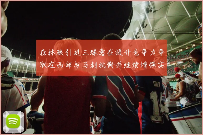森林狼引进三球意在提升竞争力争取在西部与马刺抗衡并继续增强实力